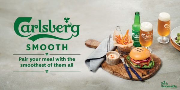 Buy 2 Carlsberg Smooth 330 mL & Get 1 Free
